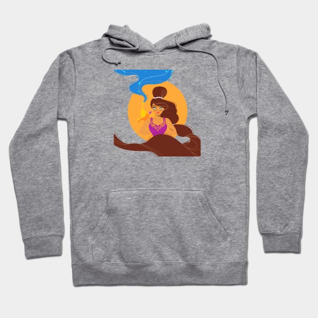 GENIE Hoodie by MAYRAREINART